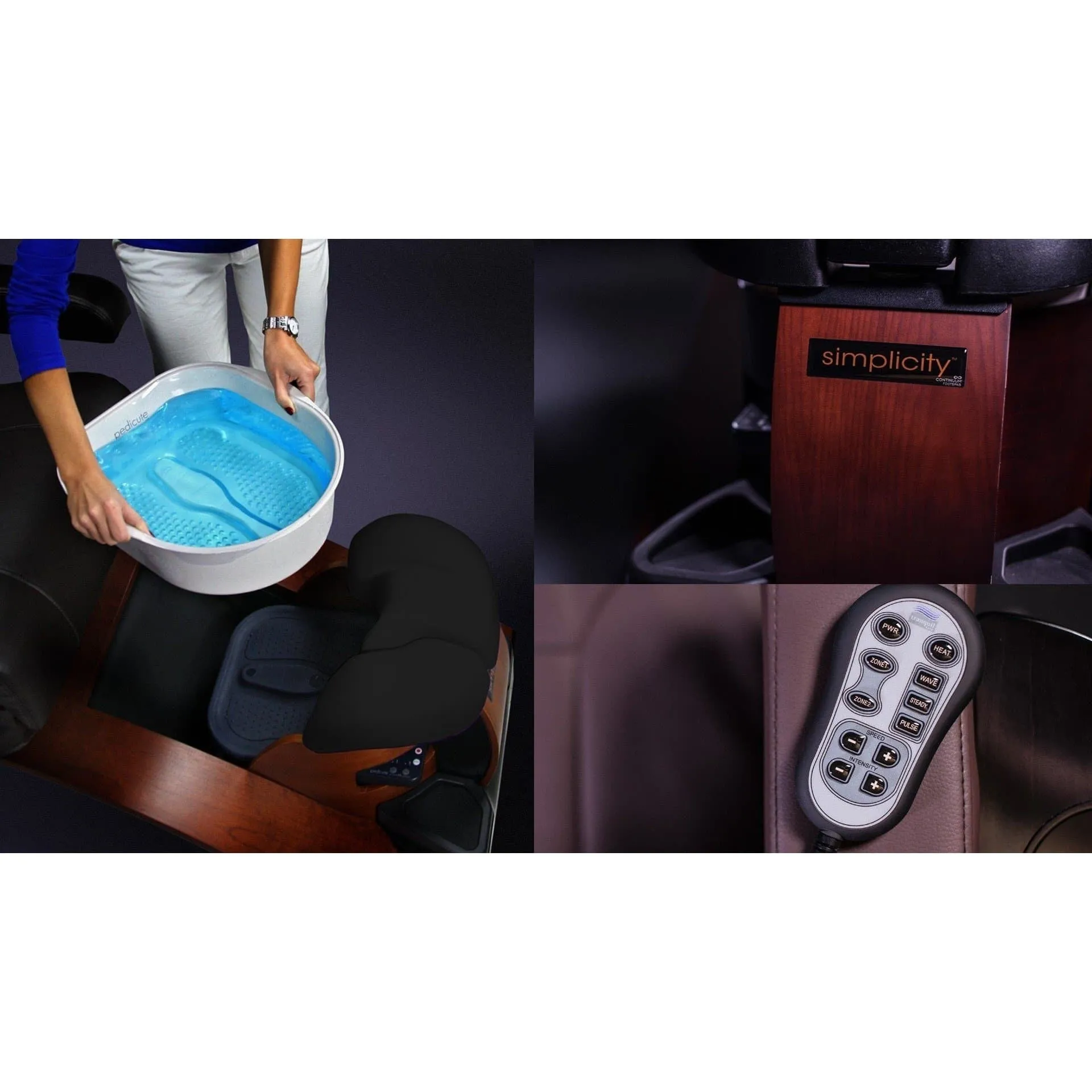 Continuum Simplicity LE Pedicure Spa Chair