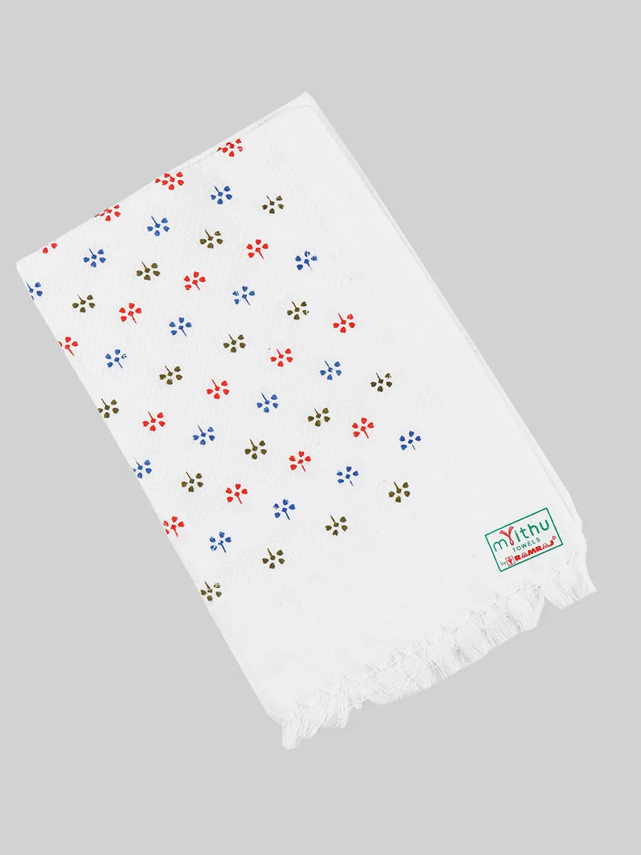 Cool Touch Napkin Print Cotton Towel (Pack of 6)