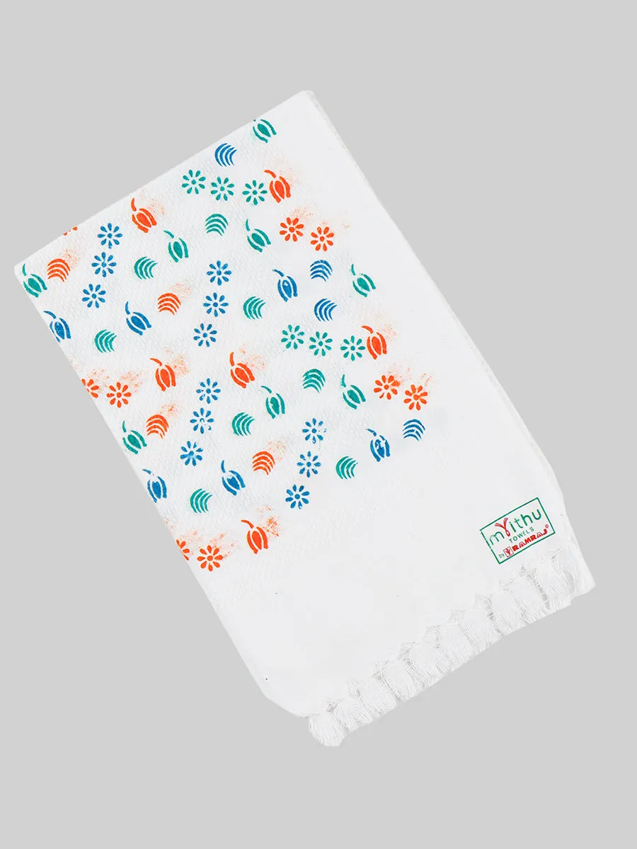 Cool Touch Napkin Print Cotton Towel (Pack of 6)