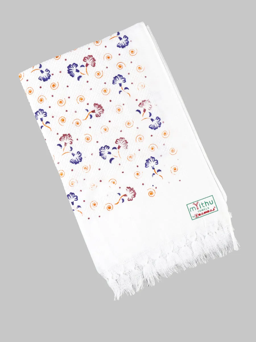 Cool Touch Napkin Print Cotton Towel (Pack of 6)