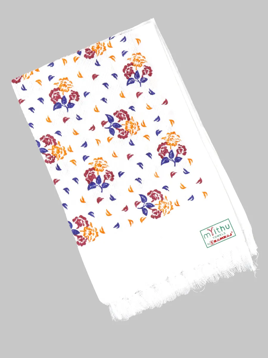 Cool Touch Napkin Print Cotton Towel (Pack of 6)