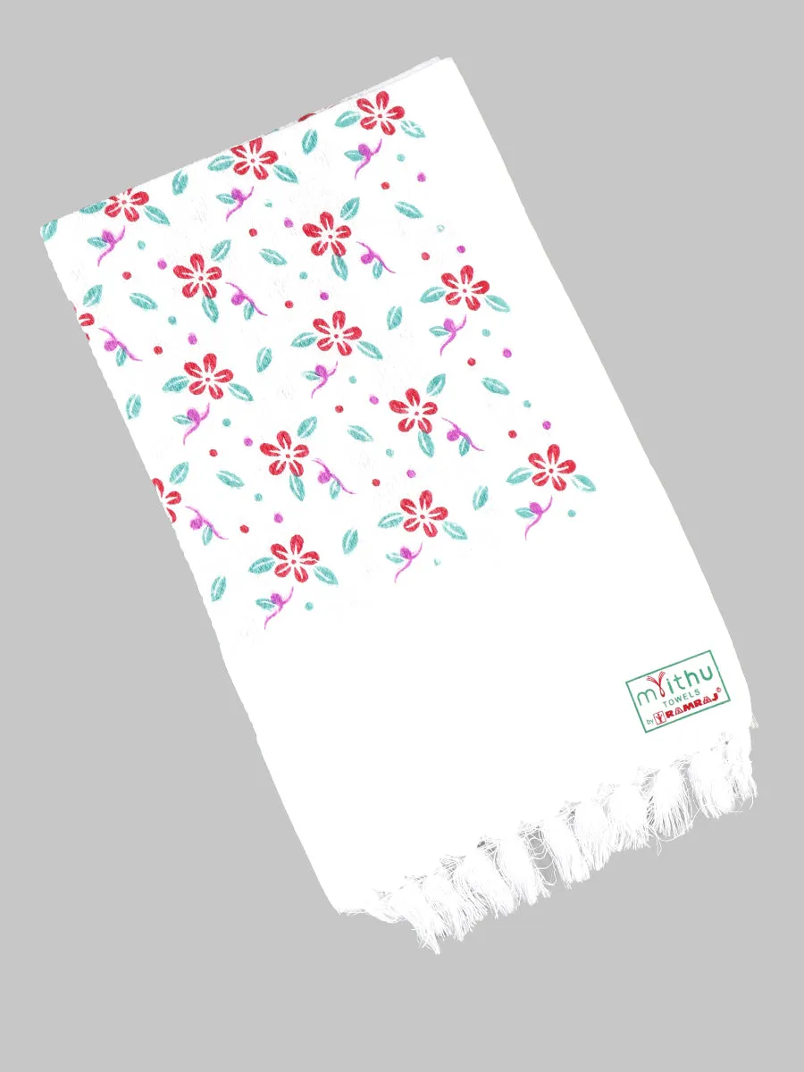 Cool Touch Napkin Print Cotton Towel (Pack of 6)