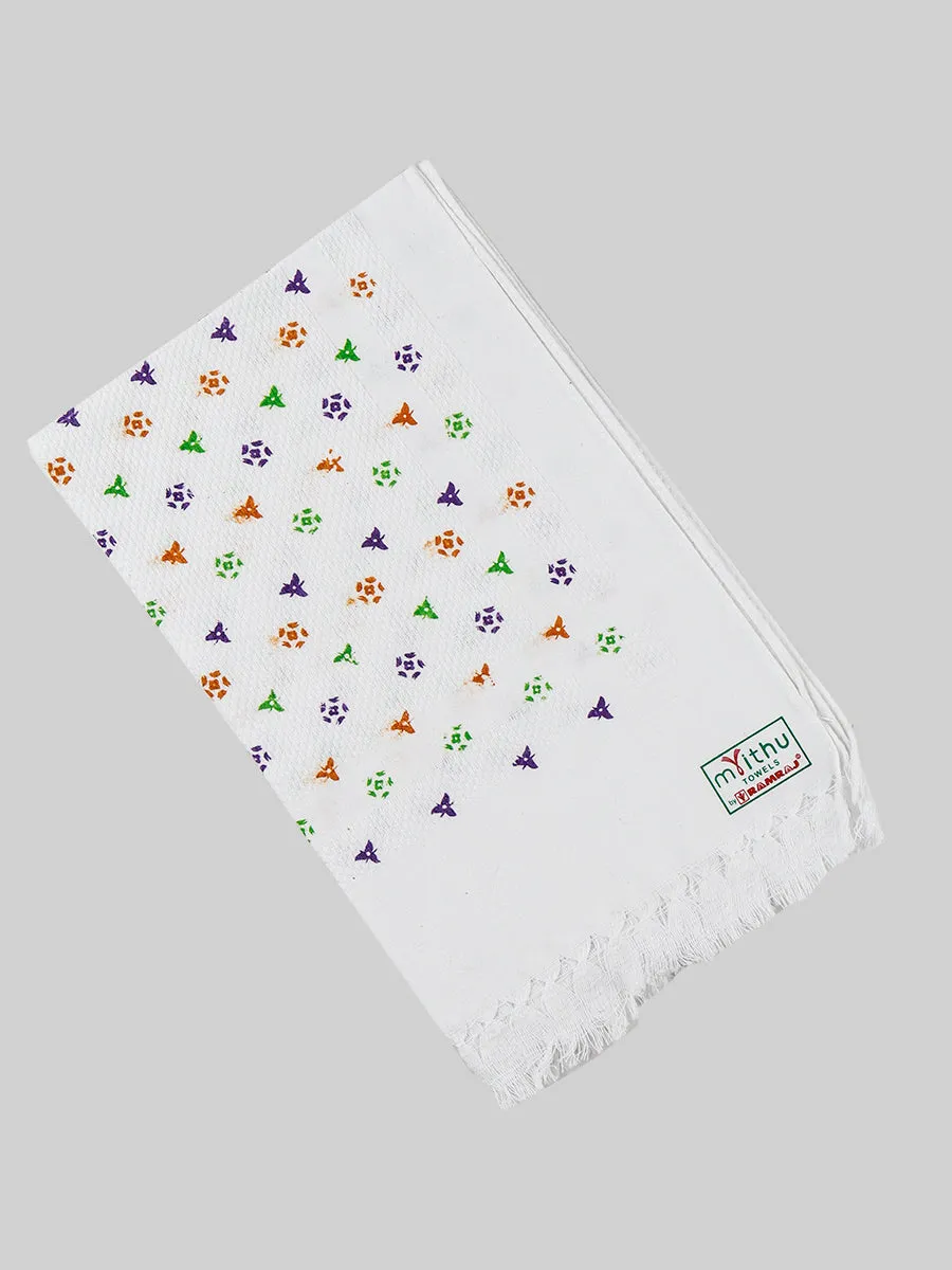 Cool Touch Napkin Print Cotton Towel (Pack of 6)