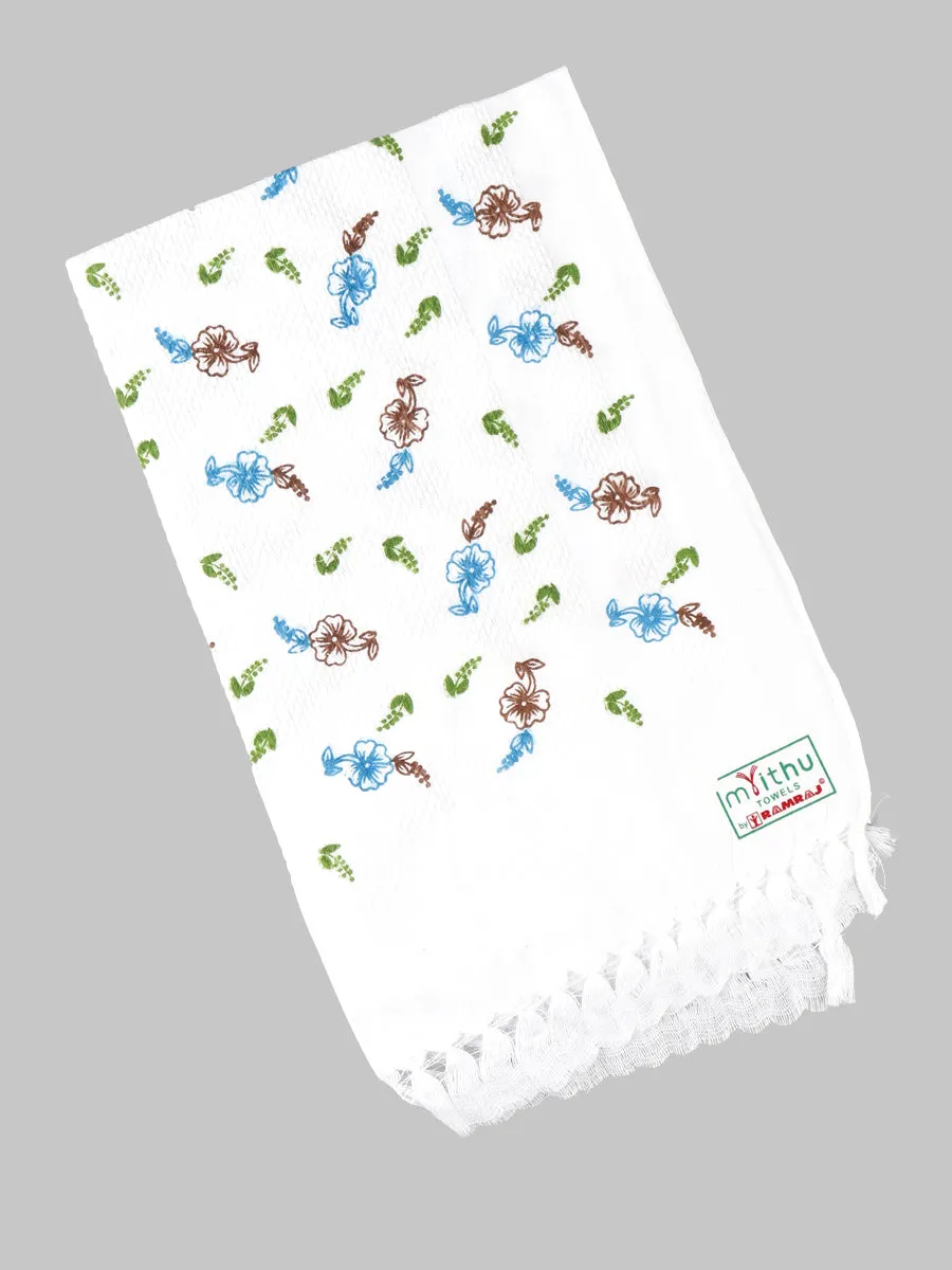 Cool Touch Napkin Print Cotton Towel (Pack of 6)