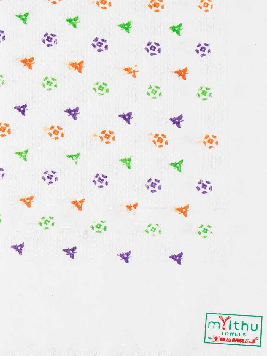 Cool Touch Napkin Print Cotton Towel (Pack of 6)