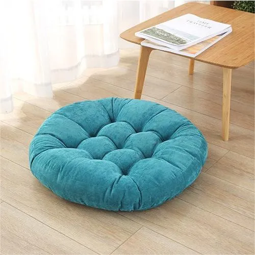 Corduroy Round Chair Cushion Seat Cushion Tatami Futon Cushion Window Mat Yoga Mat