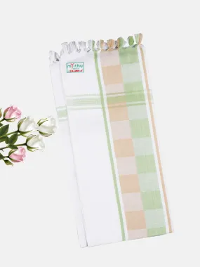 Cotton Colour Bath Towel Honey Dew 103 (Pack of 2)