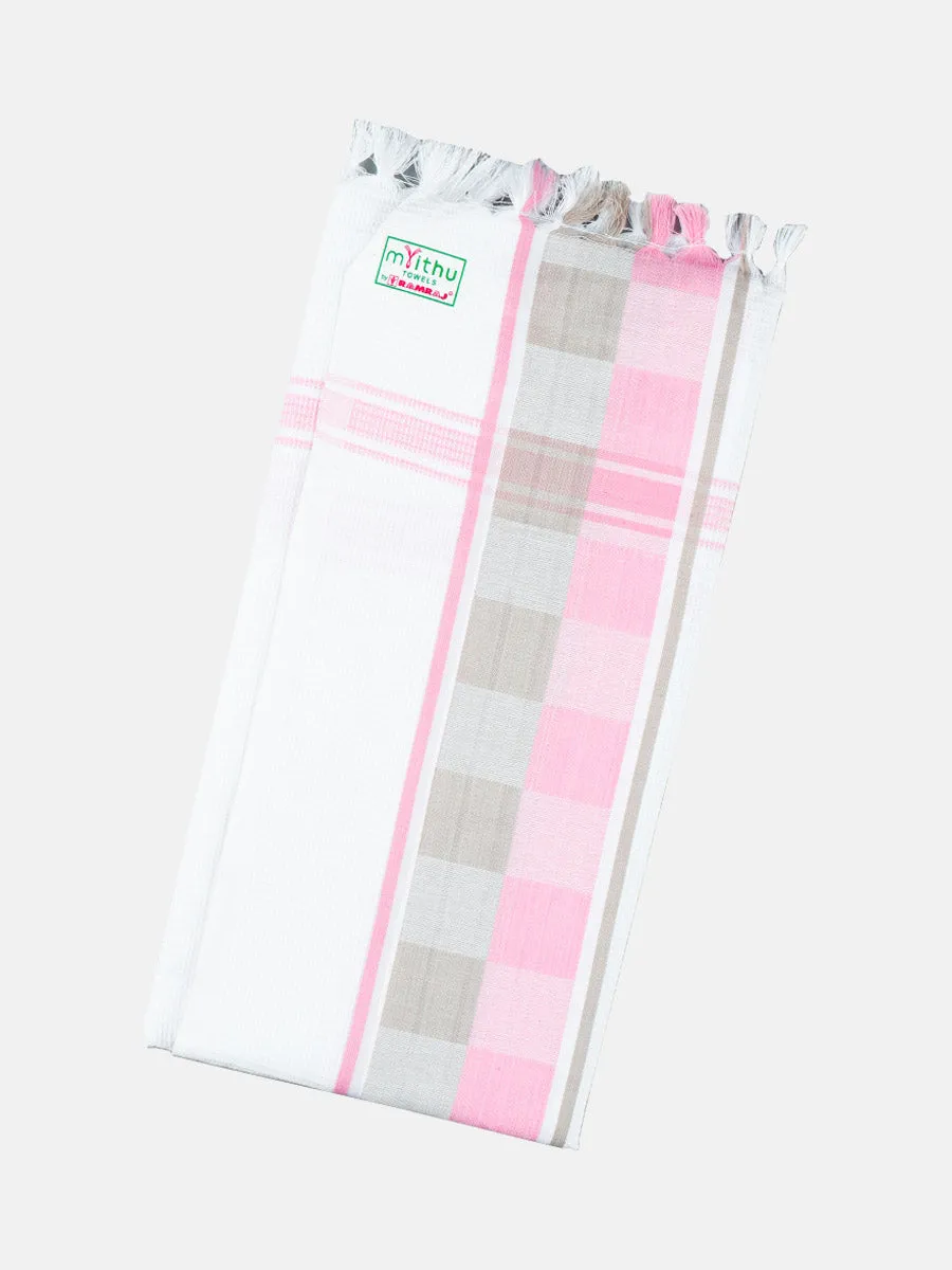Cotton Colour Bath Towel Honey Dew 103 (Pack of 2)