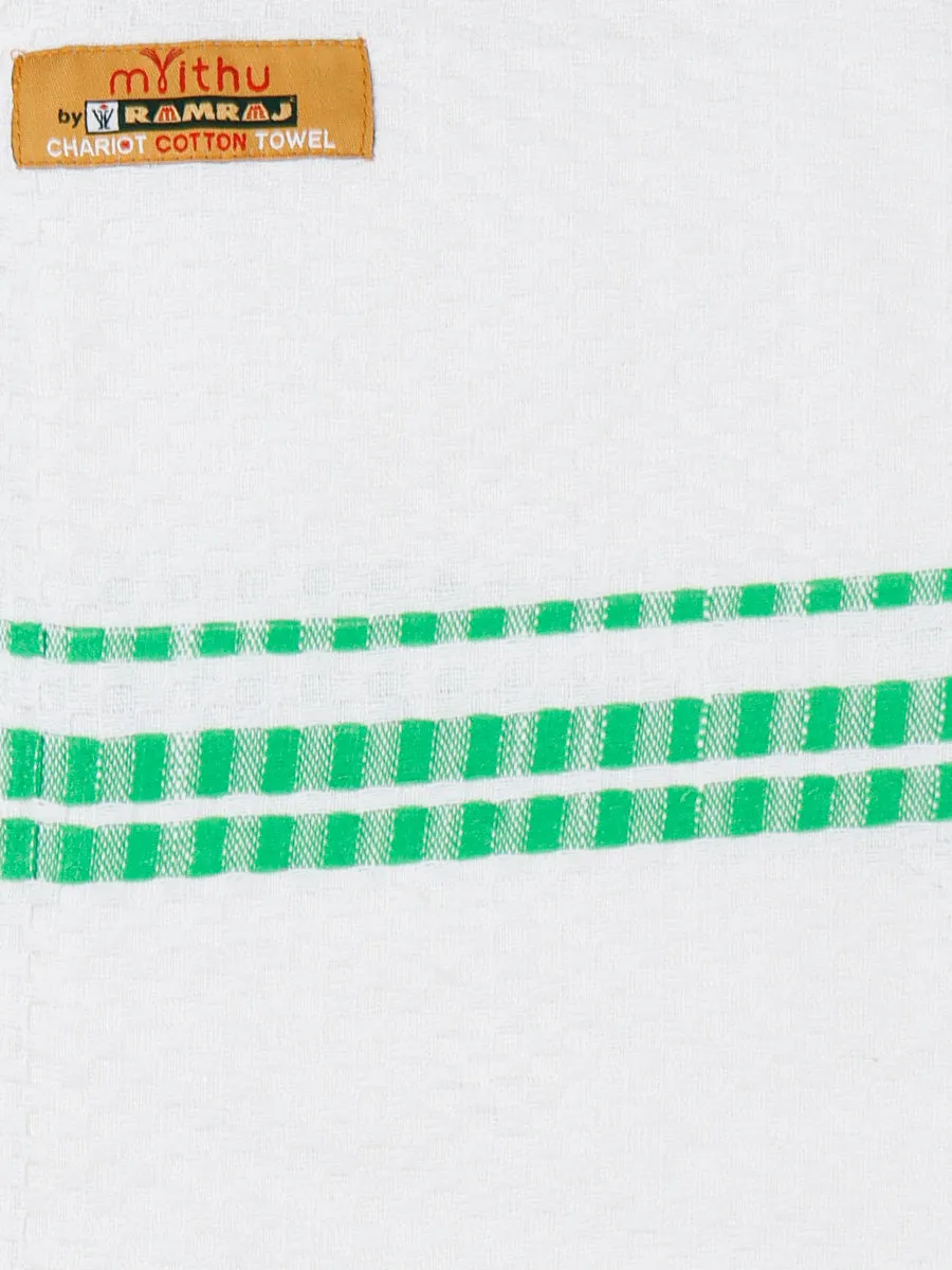 Cotton White Bath Towel Chariot Pack of 2