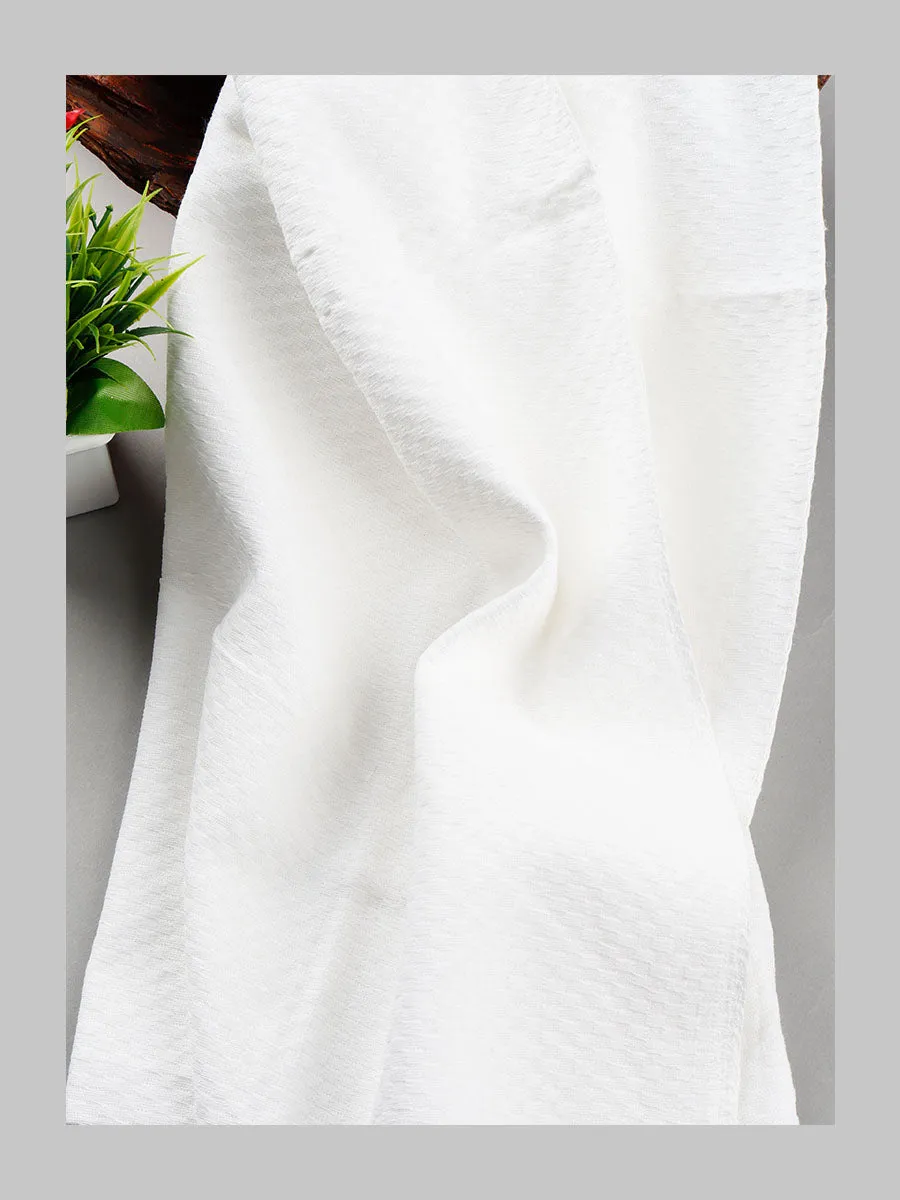 Cotton White Bath Towel Chariot Pack of 2