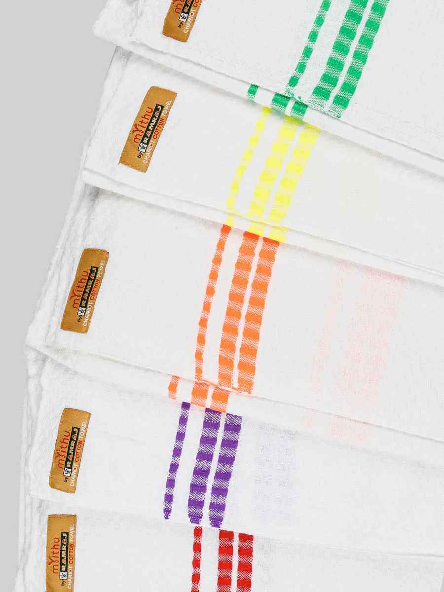 Cotton White Bath Towel Chariot Pack of 2