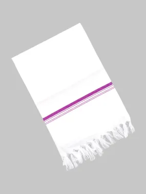 Cotton White Bath Towel Cypress (Pack of 2)