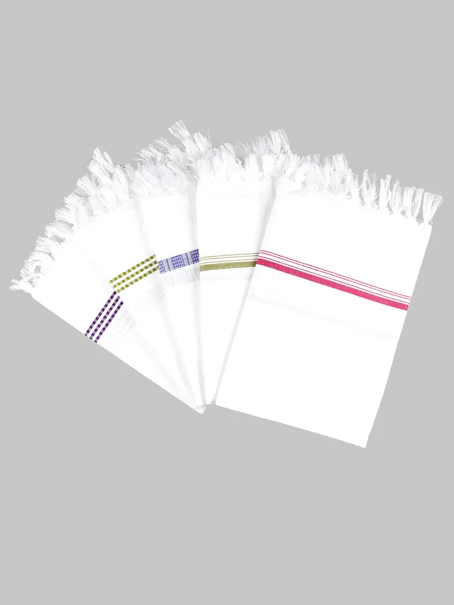 Cotton White Bath Towel Cypress (Pack of 2)