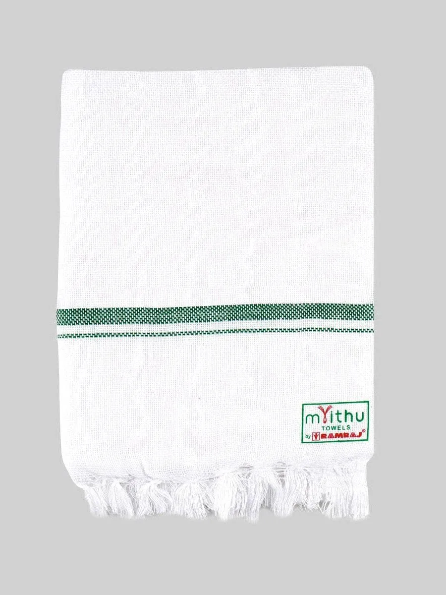 Cotton White Bath Towel NO4091 (4 PCs Pack)