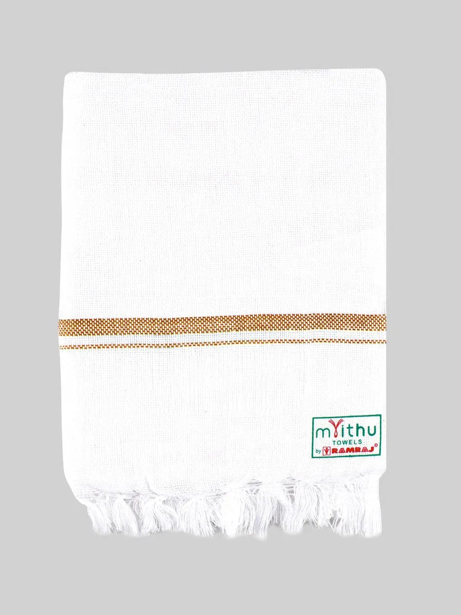 Cotton White Bath Towel NO4091 (4 PCs Pack)