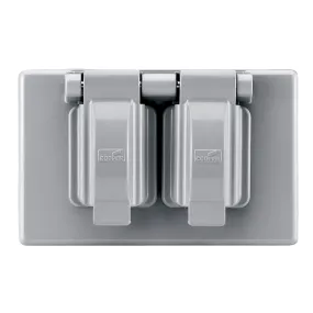 COVER RECPT BOX DUPL 1G GREY