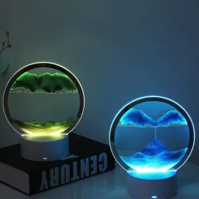 Creative 16 Color Quicksand Night Light