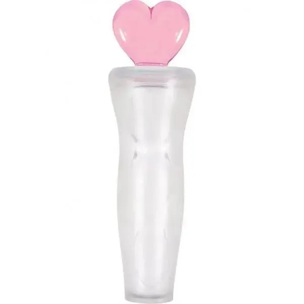 Crystal Heart of Glass - Pink