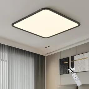 Dimmable Waterproof 40W LED Ceiling Light, Black, Anti-Glare