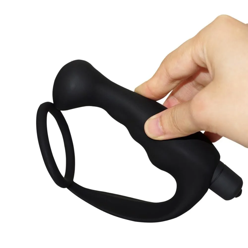 Double Penetration Anal Vibrator Prostate Stimulator