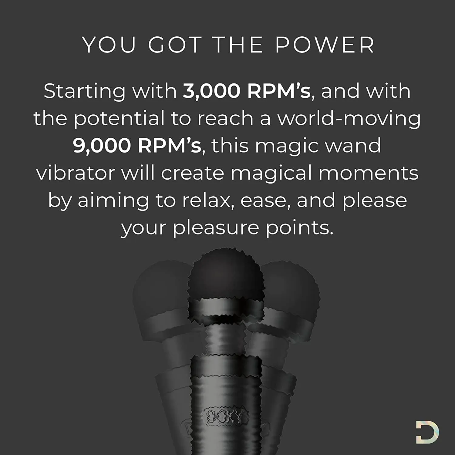 Doxy Die Cast 3R Wand Vibrator