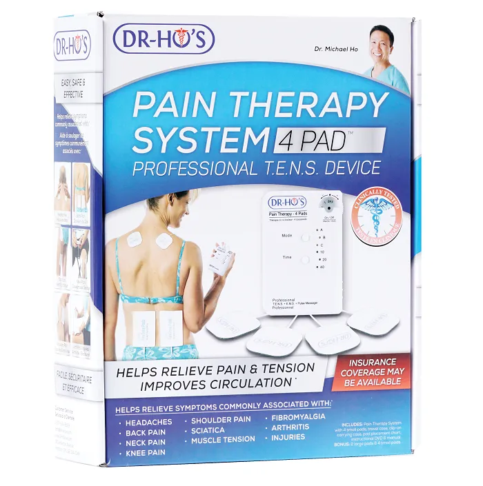 DR-HO's Pain Therapy System 4-PADS T.E.N.S.
