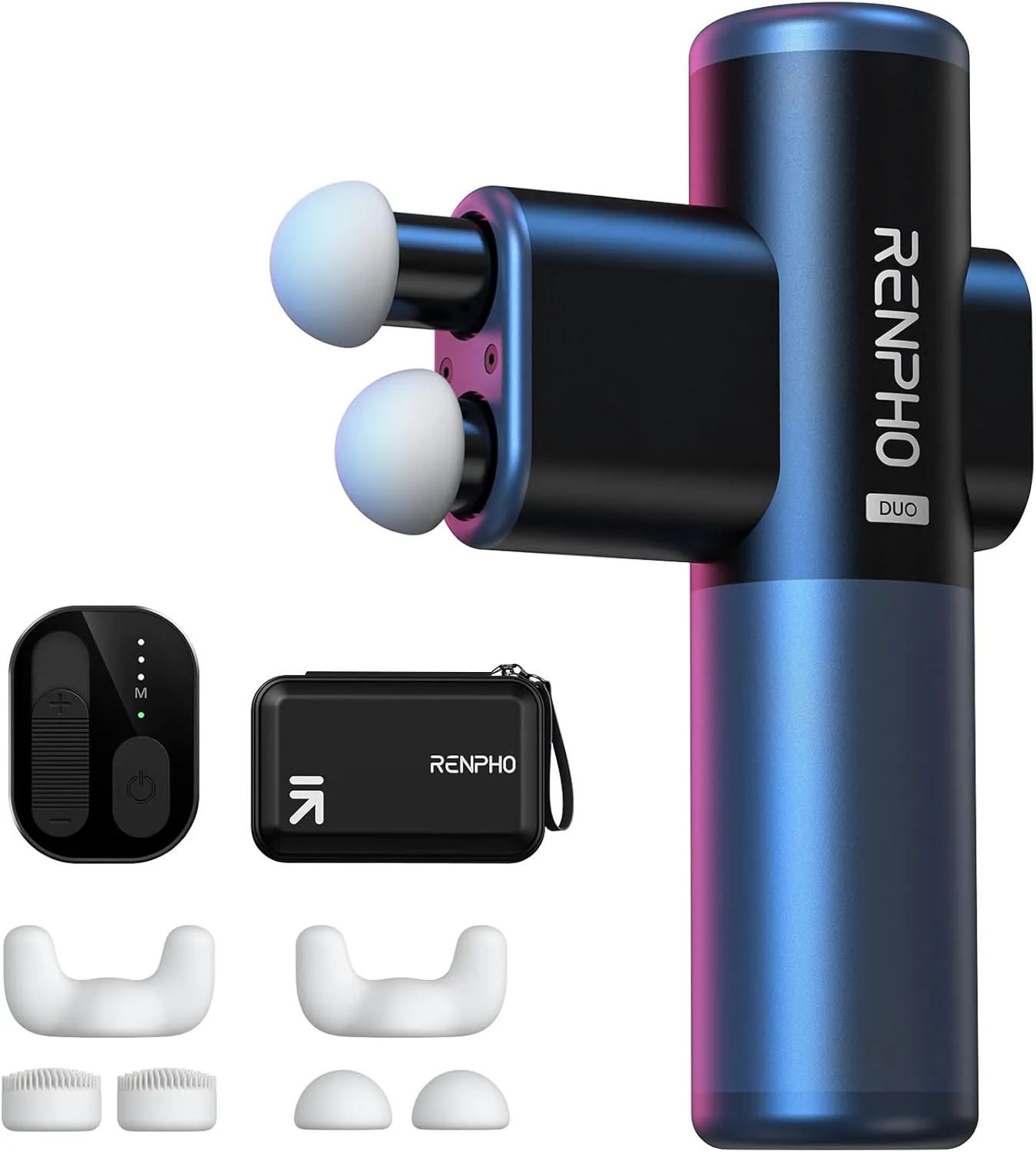 Duo Mini Massage Gun with Double Heads