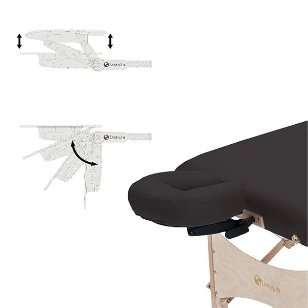 Earthlite Harmony DX Portable Massage Table Package