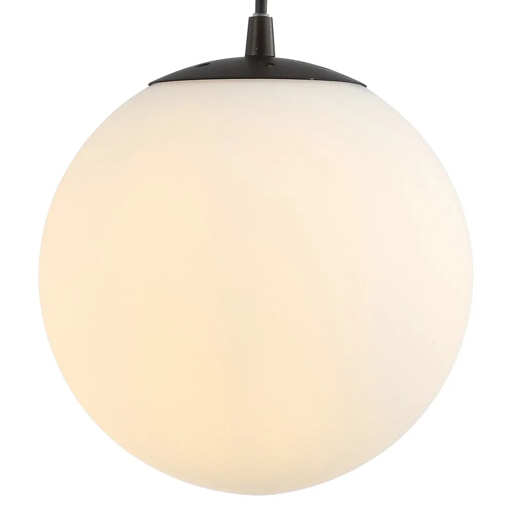 Elowen 7.75" Metal/Glass Globe LED Pendant
