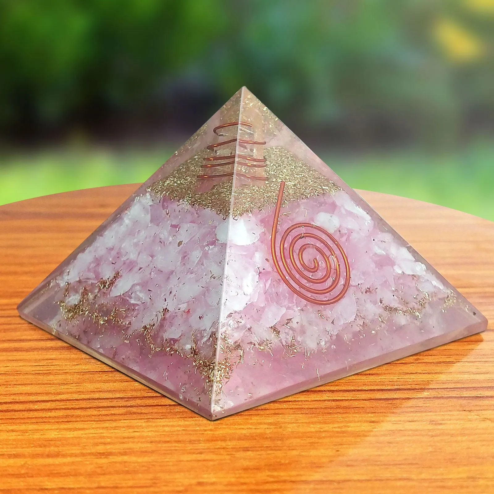Energy Generator Orgonite Quartz Crystal orgone pyramid Stone