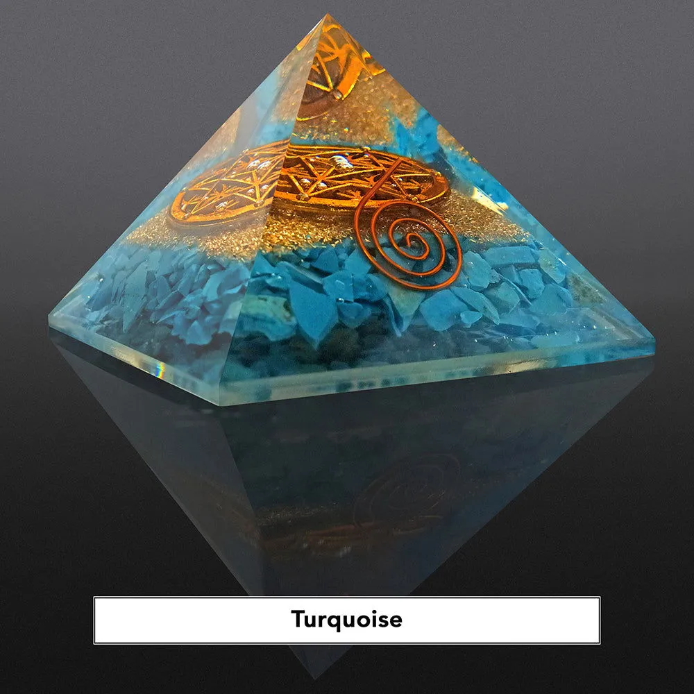 Energy Generator Orgonite Quartz Crystal orgone pyramid Stone