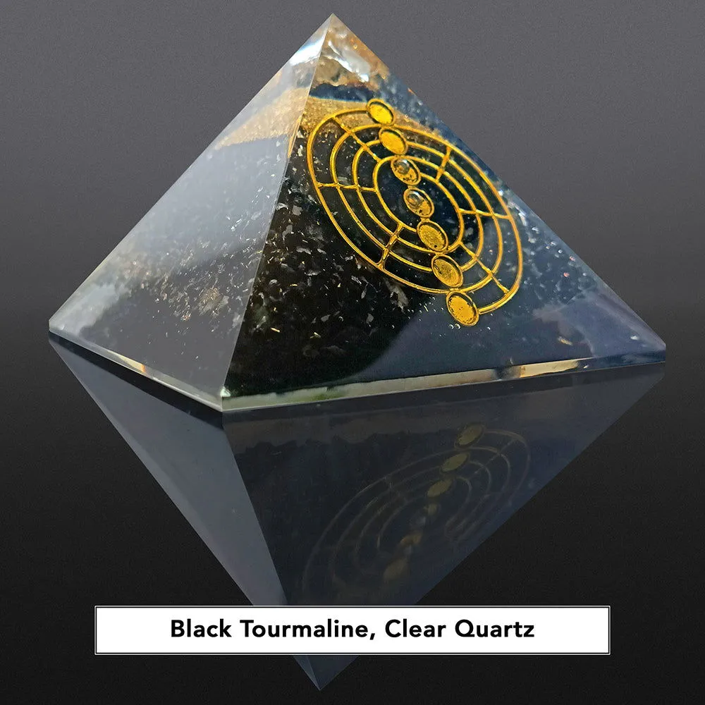 Energy Generator Orgonite Quartz Crystal orgone pyramid Stone