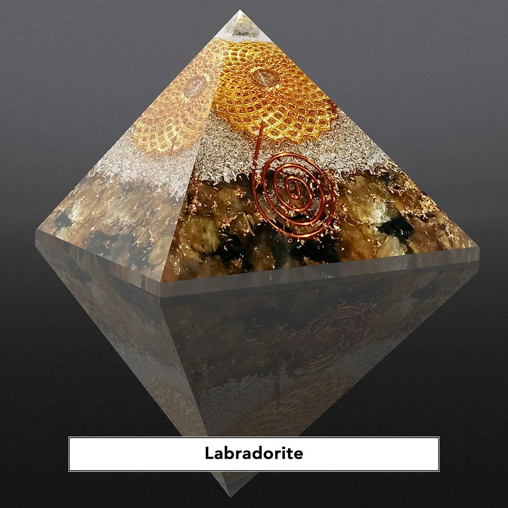 Energy Generator Orgonite Quartz Crystal orgone pyramid Stone