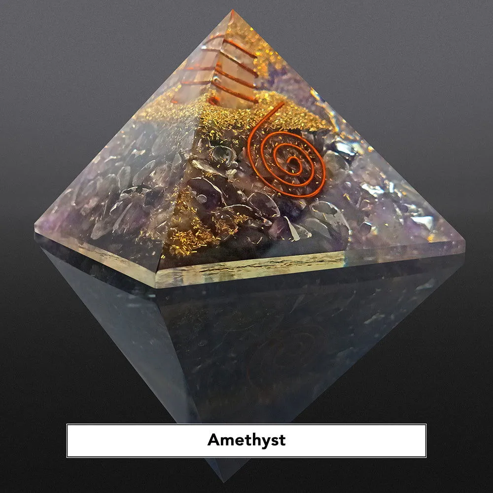 Energy Generator Orgonite Quartz Crystal orgone pyramid Stone