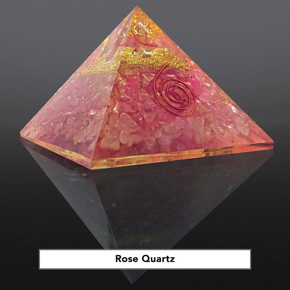 Energy Generator Orgonite Quartz Crystal orgone pyramid Stone