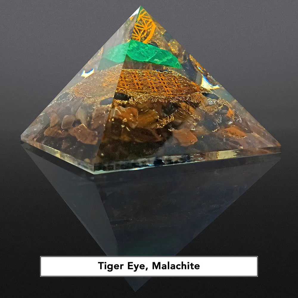 Energy Generator Orgonite Quartz Crystal orgone pyramid Stone