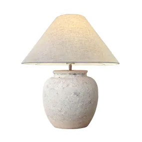 Esme Ceramic Table Lamp - Natural