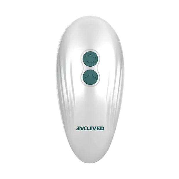 Evolved - Palm Pleasure Rechargeable Clit Massager (Teal)