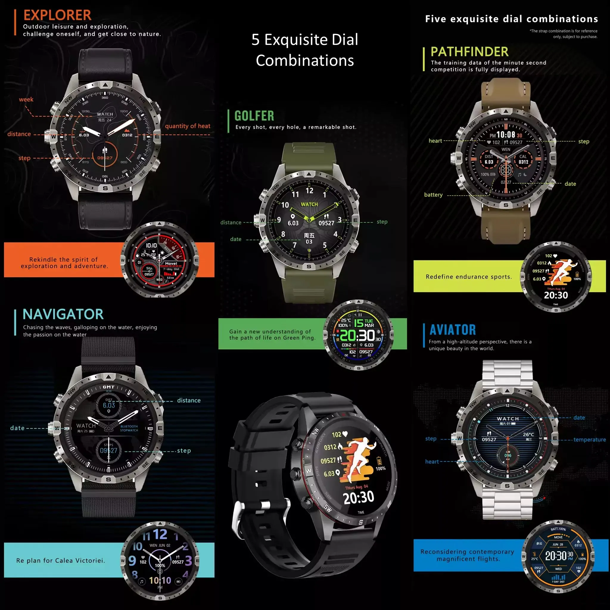 eXplorer GT45 Smart Watch for Men