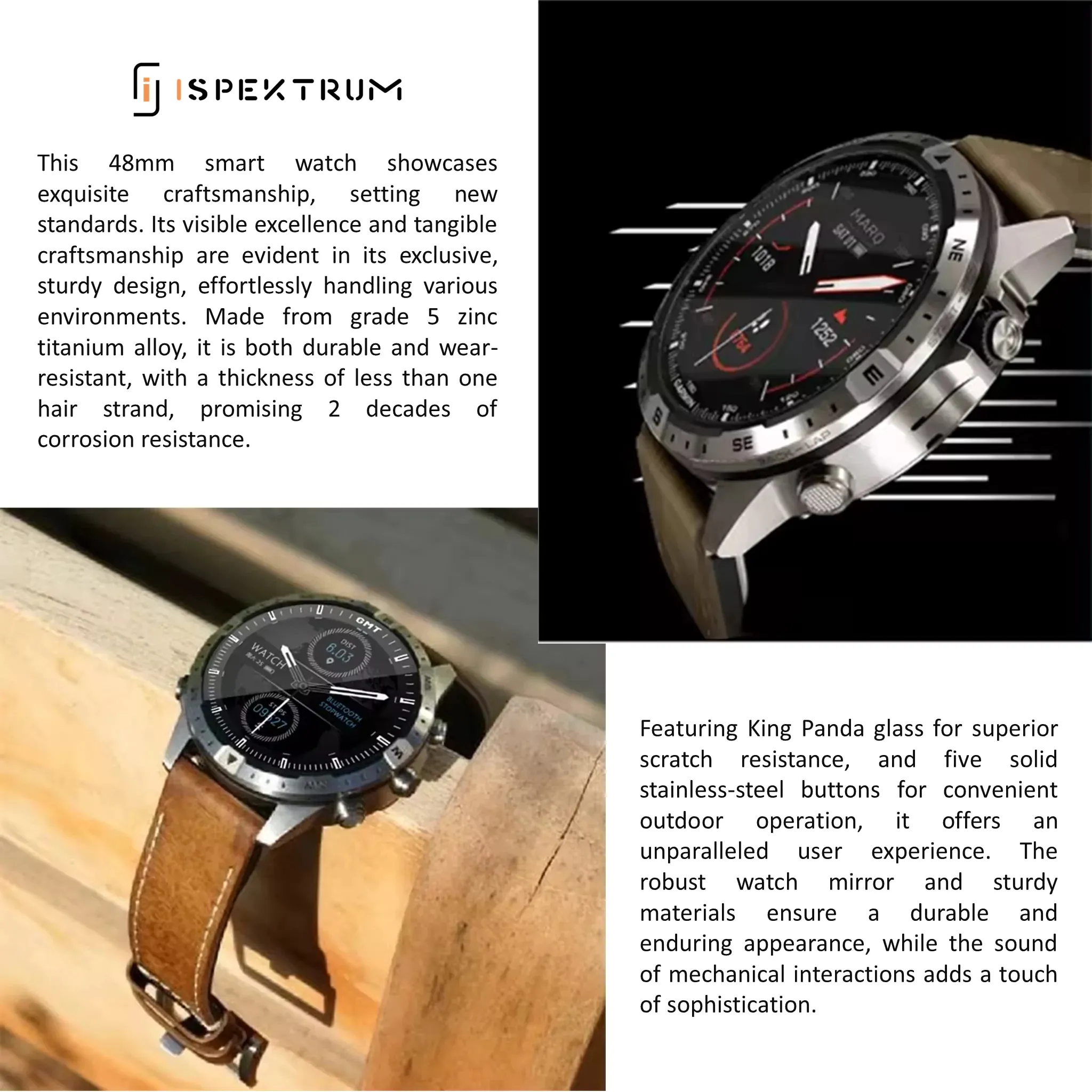 eXplorer GT45 Smart Watch for Men