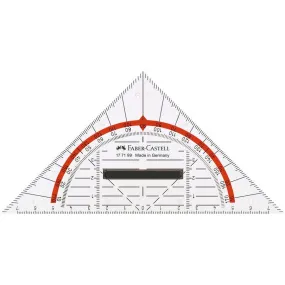 Faber Castell Set Square with Handle #177199