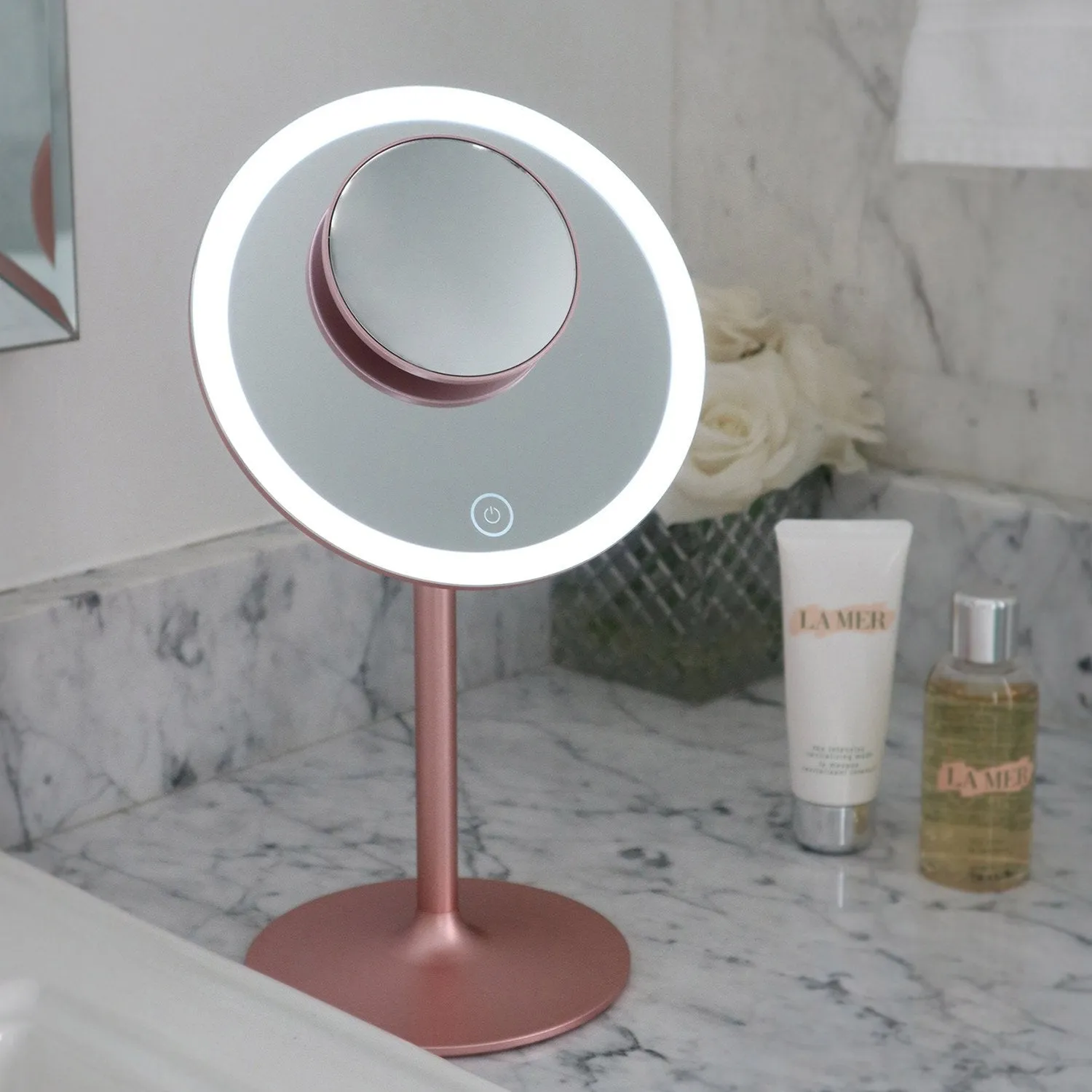Fancii Nala Magnetic Makeup Mirror with 3 Light Settings