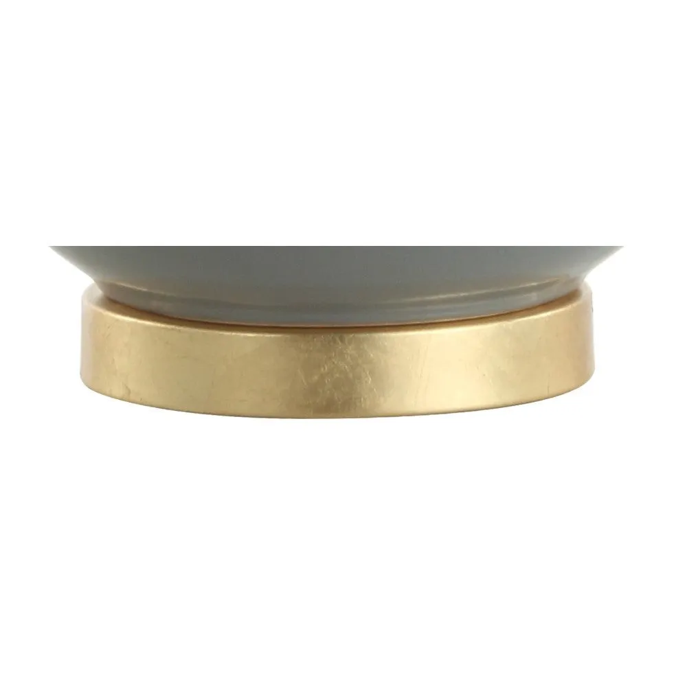 Fiona 27" Ceramic/Metal LED Table Lamp