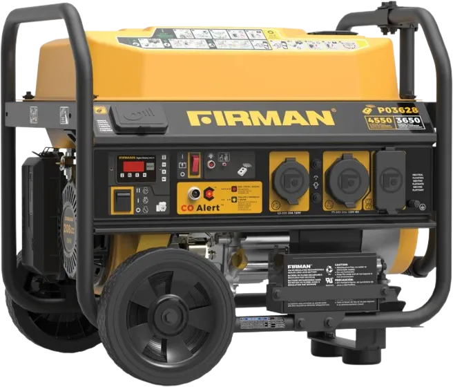 Firman P03628 Generator 3650W/4500W 30 Amp Remote Start Gas With CO Alert New