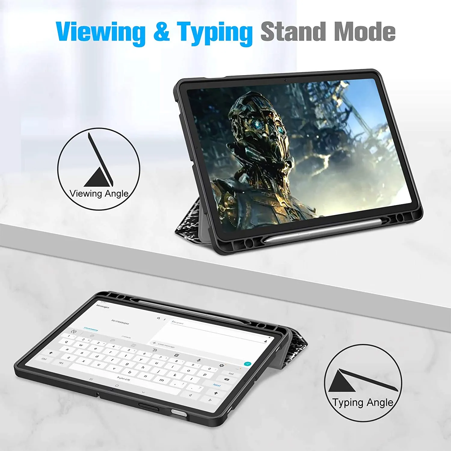 Galaxy Tab S8/Tab S7 11-inch Slim Case with Soft TPU Back Cover | Fintie