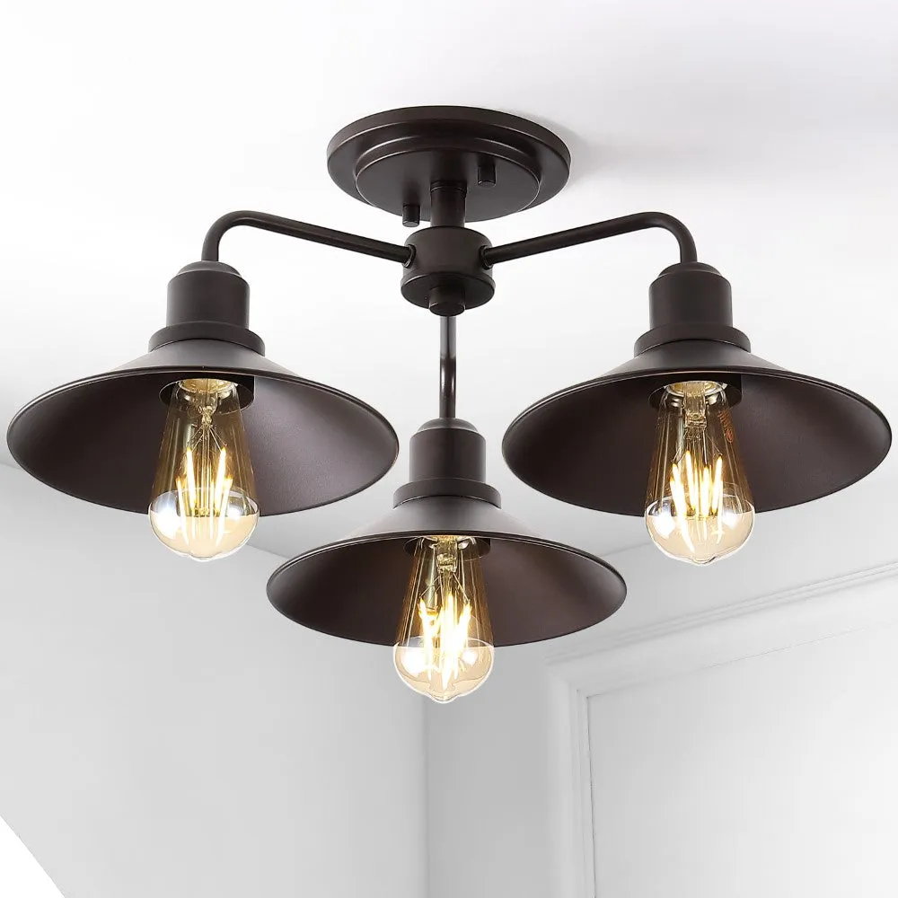 Gilbert 18.5" Iron Industrial LED Pendant