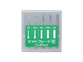 Godhand Bit Blade: Flat Blade Set of 5pcs - GH-BBH-1-3
