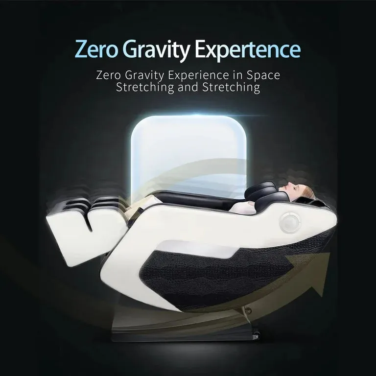 Golden Massage Zero Gravity Full-Body Recliner with Heat, Bluetooth, Air Compression, and Foot Massage