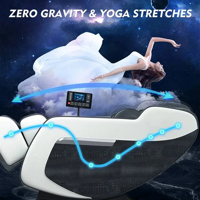 Golden Massage Zero Gravity Full-Body Recliner with Heat, Bluetooth, Air Compression, and Foot Massage