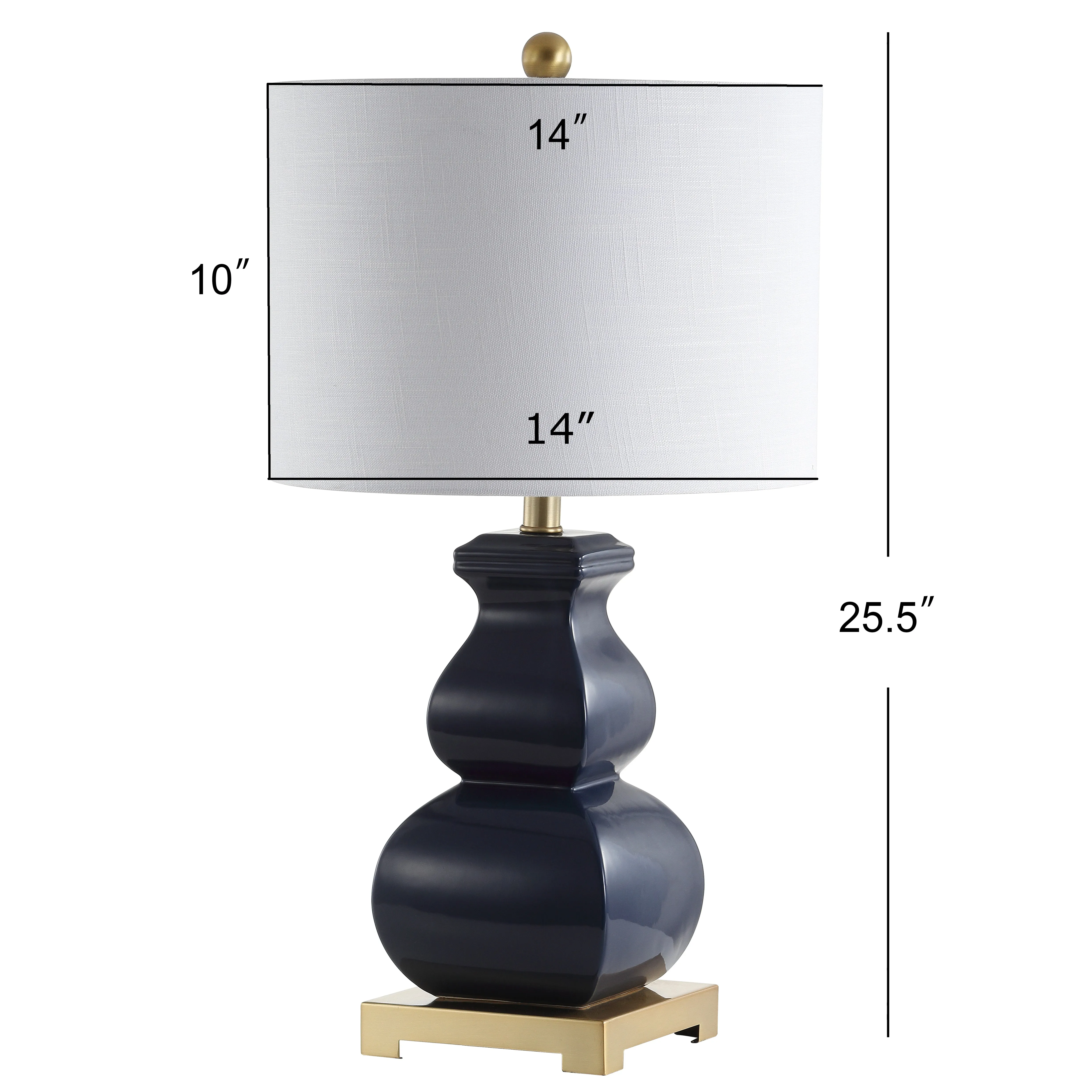Grant 25.5" Ceramic LED Table Lamp